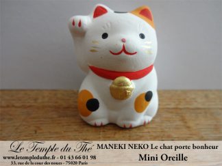 Maneki-Neko Le chat porte bonheur mini oreille