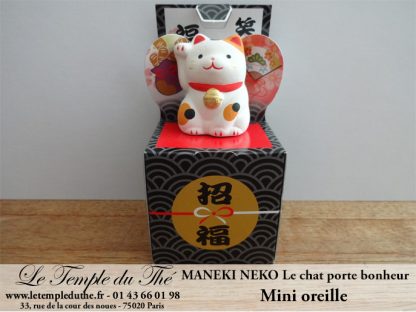 Maneki-Neko Le chat porte bonheur mini oreille