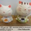Maneki-Neko Le chat porte bonheur Nakayoshi