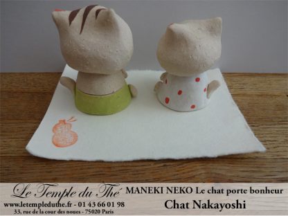 Maneki-Neko Le chat porte bonheur Omotenashi