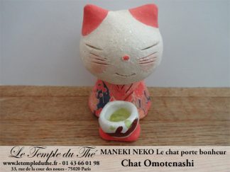 Maneki-Neko Le chat porte bonheur Omotenashi