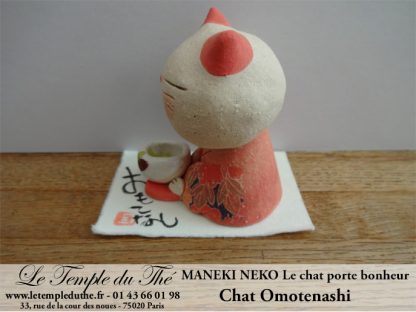Maneki-Neko Le chat porte bonheur Omotenashi