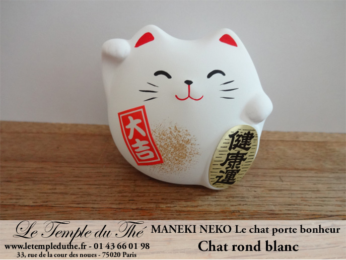 Porte Bonheur Japonais Chat Maneki Neko