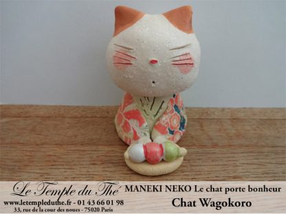 Maneki-Neko Le chat porte bonheur Wagokoro