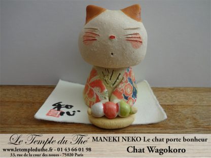 Maneki-Neko Le chat porte bonheur Wagokoro