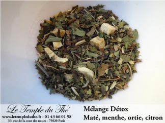 Détox (ortie, maté, menthe et citron...)