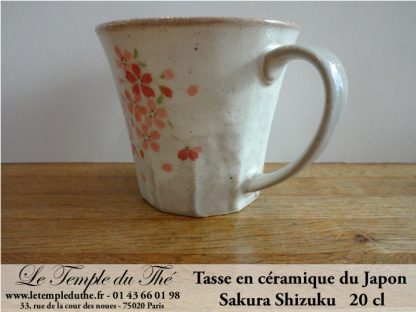 Mug en céramique du Japon Sakura Shizuku