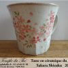 Mug en céramique du Japon Sakura Shizuku