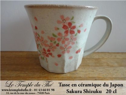 Mug en céramique du Japon Sakura Shizuku