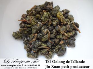 Thé Wulong (Oolong) de Thaïlande JIN XUAN petits producteurs printemps 2019