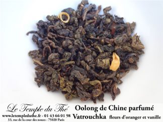 Thé Oolong de Chine Vatrouchka (fleurs d'oranger et vanille)