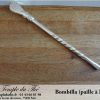 Bombilla ou paille à Maté en laiton argenté – Image 3