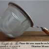 Passe thé avec manche en bambou 58 mm de diamètre