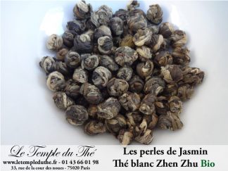 Perles de Jasmin Bio Thé blanc parfumé