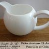 Pichet de réserve 25 cl en porcelaine – Image 3