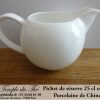 Pichet de réserve 25 cl en porcelaine – Image 2