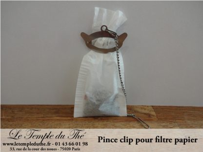 Pince pour filtre en papier