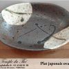 Plat japonais ovale