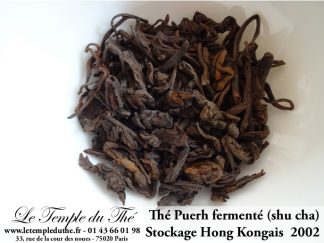 Puerh maocha vieux shu cha 15 ans d'âge