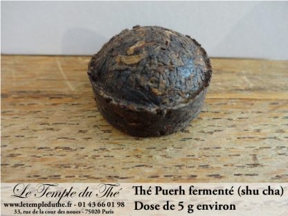 Thé Puerh fermenté (shu) en dose de 5 g