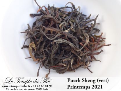 Puerh Sheng (vert) de Chine