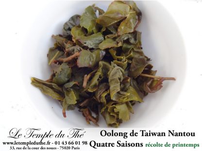 Oolong de Taïwan Nantou Ming Jian Quatre Saisons