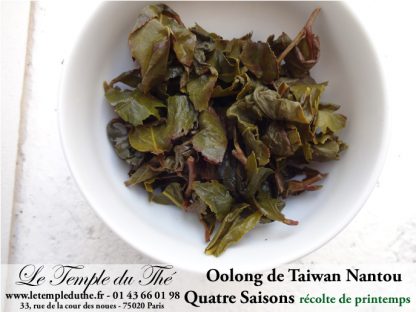 Oolong de Taïwan Nantou Ming Jian Quatre Saisons
