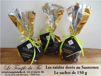 Les raisins dorés au Sauternes Verdier le sachet de 150 g