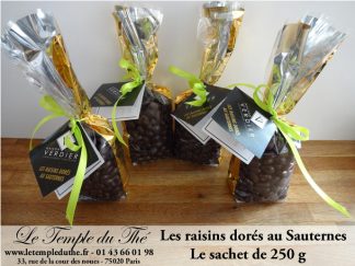 Les raisins dorés au Sauternes le sachet de 250 g