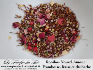 Rooïbos rouge Nouvel Amour Framboise, fraise, rhubarbe