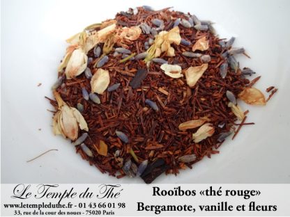 Rooïbos rouge Bergamote, Vanille, Jasmin et Lavande