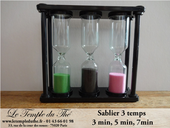 Sablier A The 3 Temps 3 5 7 Minutes Le Temple Du The Paris The Bio Paris