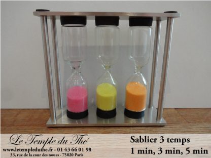 Sablier à thé 3 temps