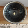 Saladier du Japon gris et noir – Image 3
