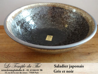 Saladier du Japon gris et noir