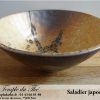 Saladier japonais brun et vert