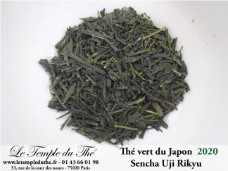 Thé du Japon petits producteurs Sencha Uji RIKYU printemps 2020