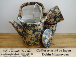 Service japonais Dobin Miyakoyugen 1 théière 50 cl et 2 tasses