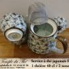 Service en porcelaine 1 théière 40 cl et 2 tasses de 10 cl modèle Furawa – Image 4