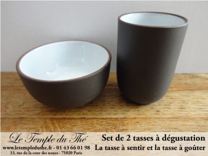 Set de deux tasses pour la dégustation