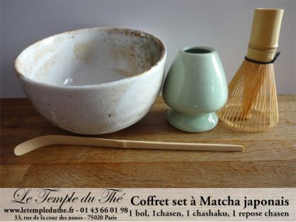 Service à Matcha du Japon