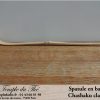 Chashaku clair spatule en bambou pour Matcha cérémonie