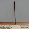 Chashaku foncé pour matcha cérémonie – Image 2