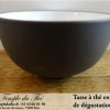 Tasse à thé en terre pour la dégustation 2 cl