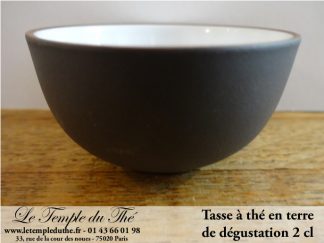 Tasse à thé en terre pour la dégustation 2 cl