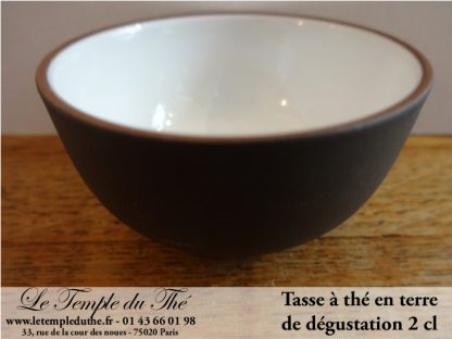 Tasse à thé en terre pour la dégustation 2 cl – Image 4
