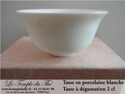 Tasse de dégustation en porcelaine 2 cl