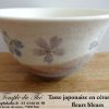 Tasse à thé en céramique du Japon fleurs bleues – Image 4