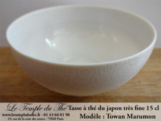 Tasse à thé très fine japonaise 15 cl Towan Marumon