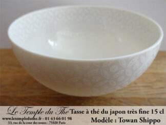 Tasse à thé très fine japonaise 15 cl Towan Shippo
